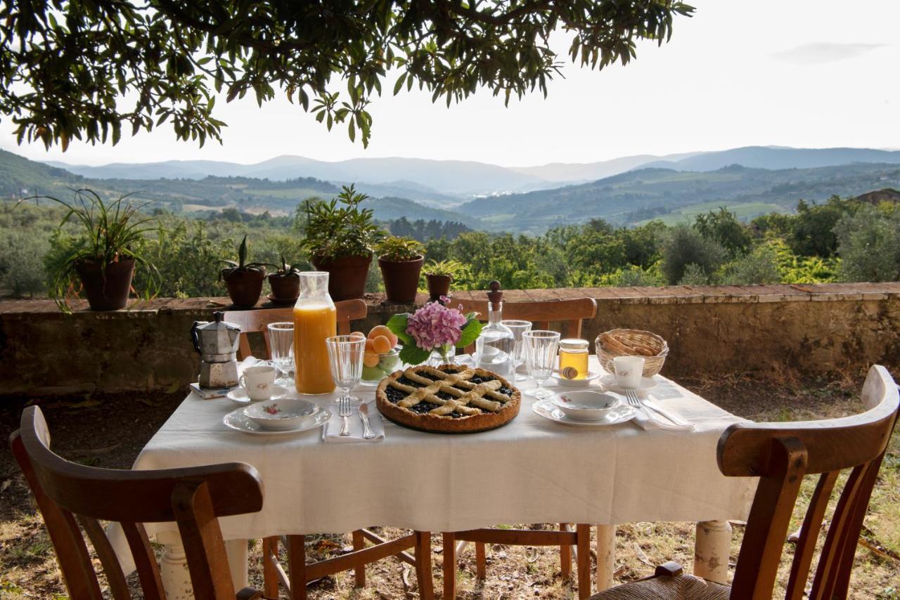 Fattoria Di Caticciano, Elegante Affittacamere Relax E Natura Vicino Firenze Pelago Екстериор снимка